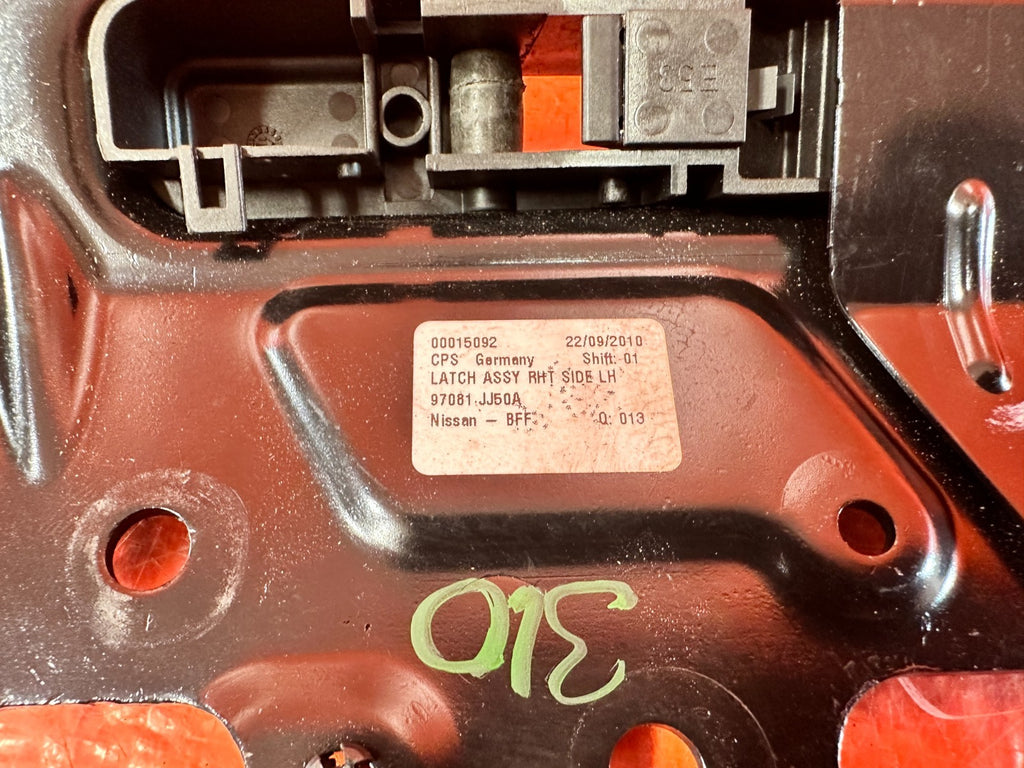 09-15 INFINITI G37 CONVERTIBLE TOP LATCH - LEFT SIDE - 97081 JJ50A OEM #3102
