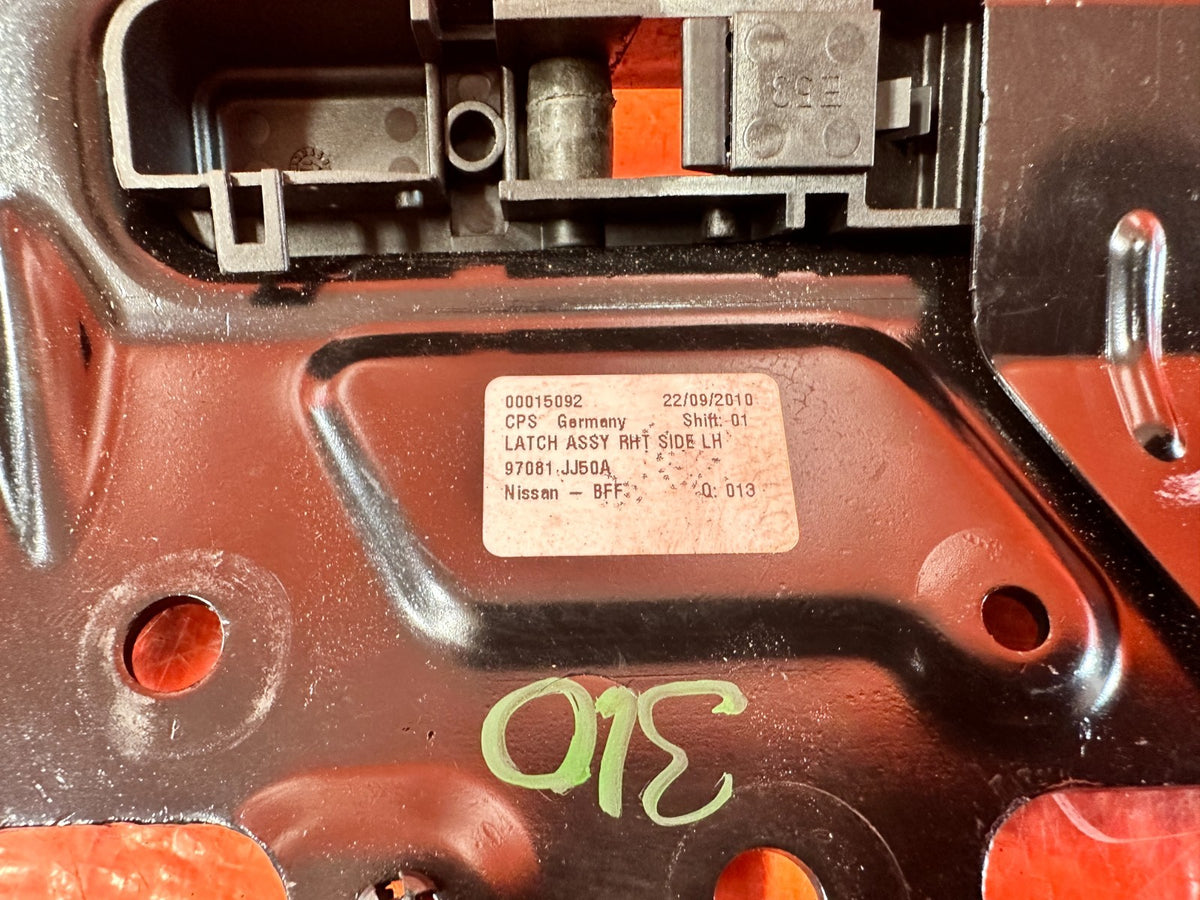 09-15 INFINITI G37 CONVERTIBLE TOP LATCH - LEFT SIDE - 97081 JJ50A OEM #3102