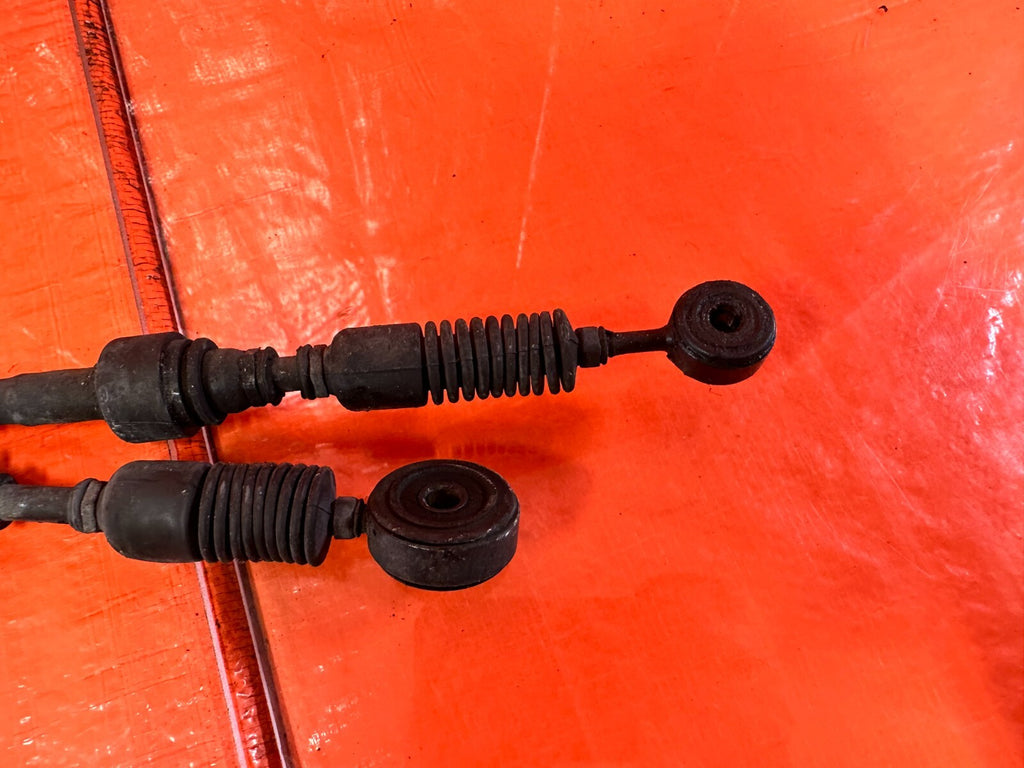92 96 HONDA PRELUDE   MANUAL STICK SHIFT SHIFTER CABLE SET CABLES WIRES OEM #2734