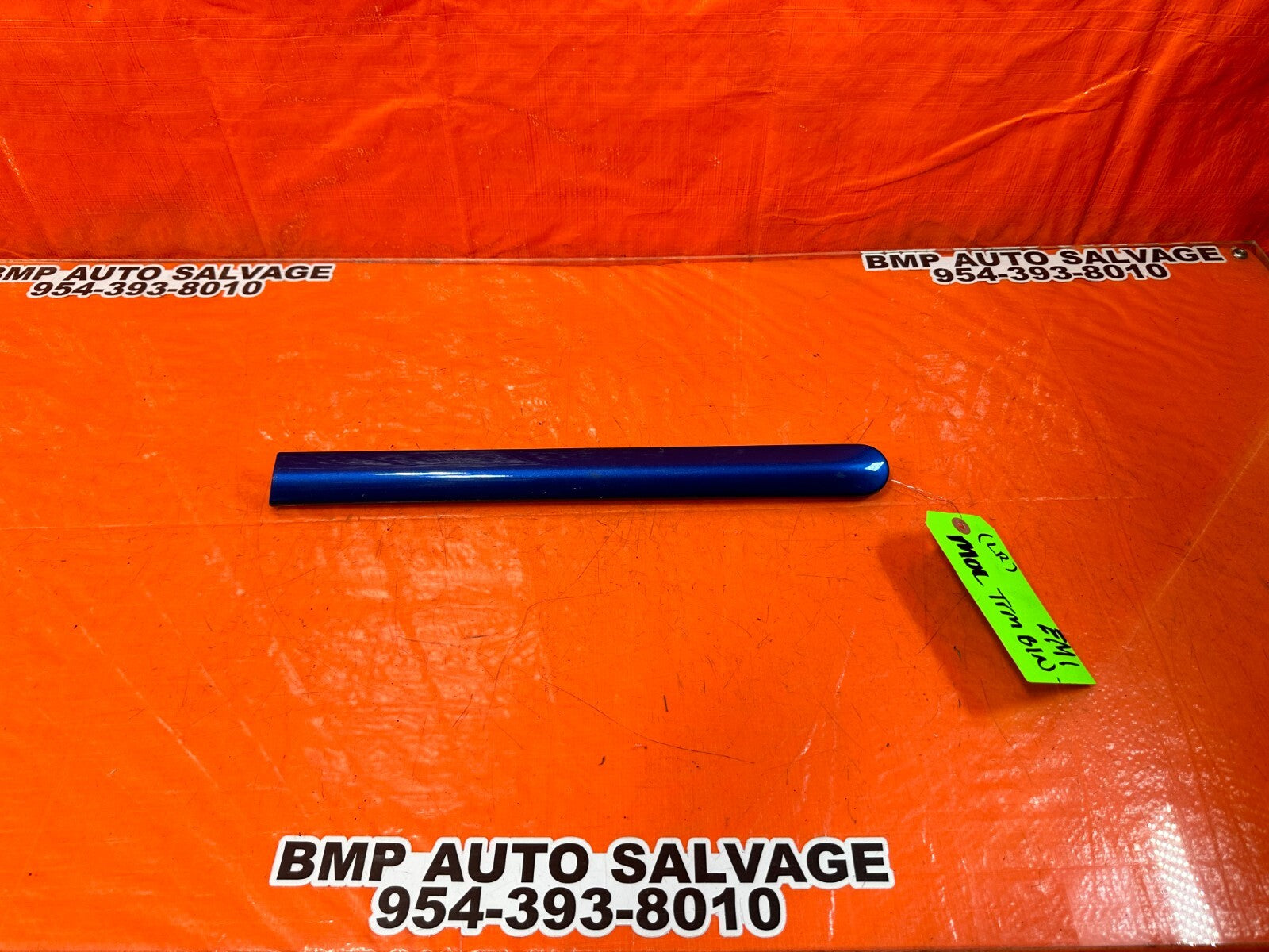 96 00 HONDA CIVIC COUPE DRIVER LEFT REAR QUARTER PANEL MOLDING PROTECTOR OEM EM10