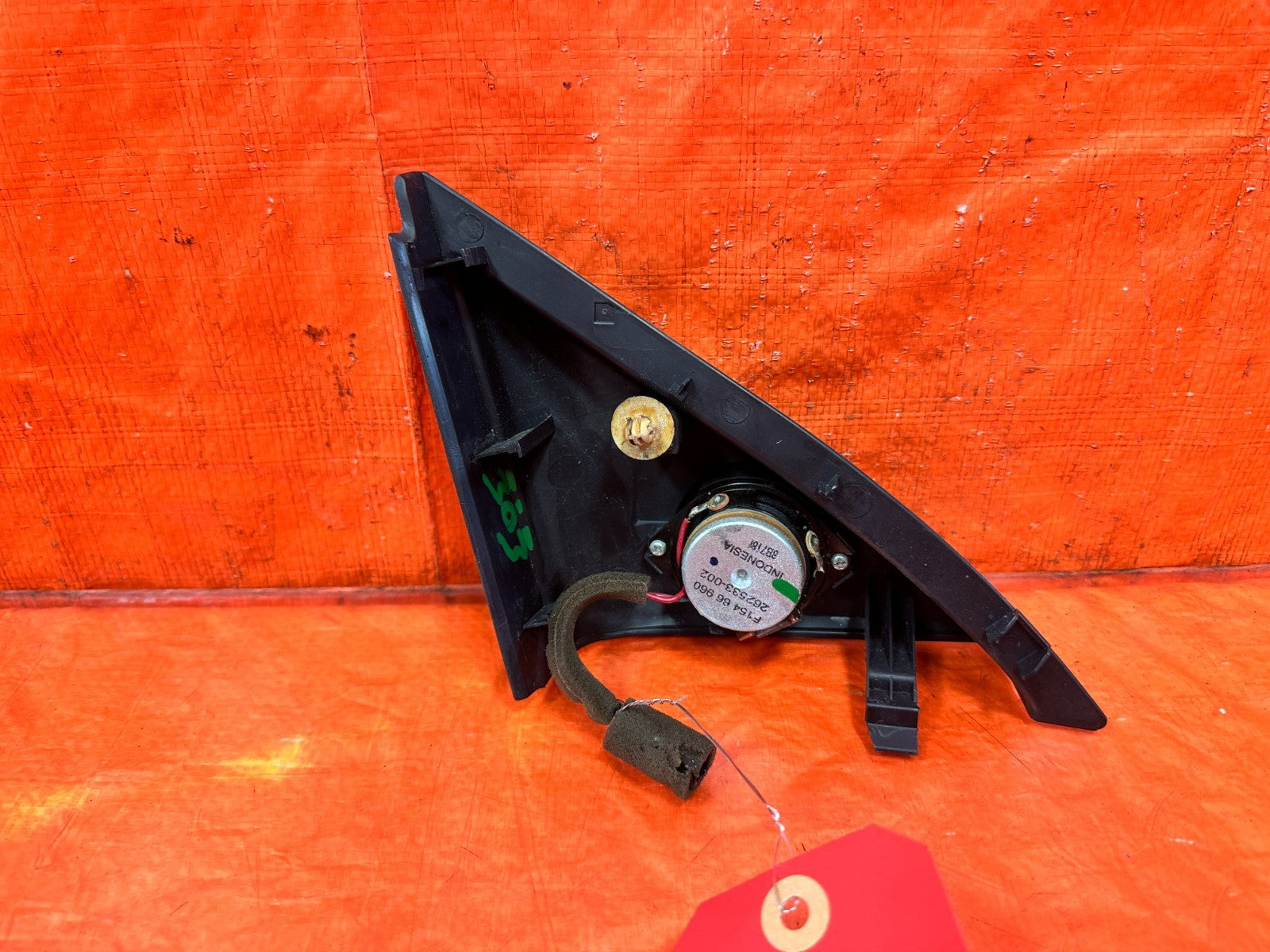 09 11 MAZDA RX8 RX 8   PASSENGER RIGHT TWEETER W/ GARNISH TRIM   OEM #3031