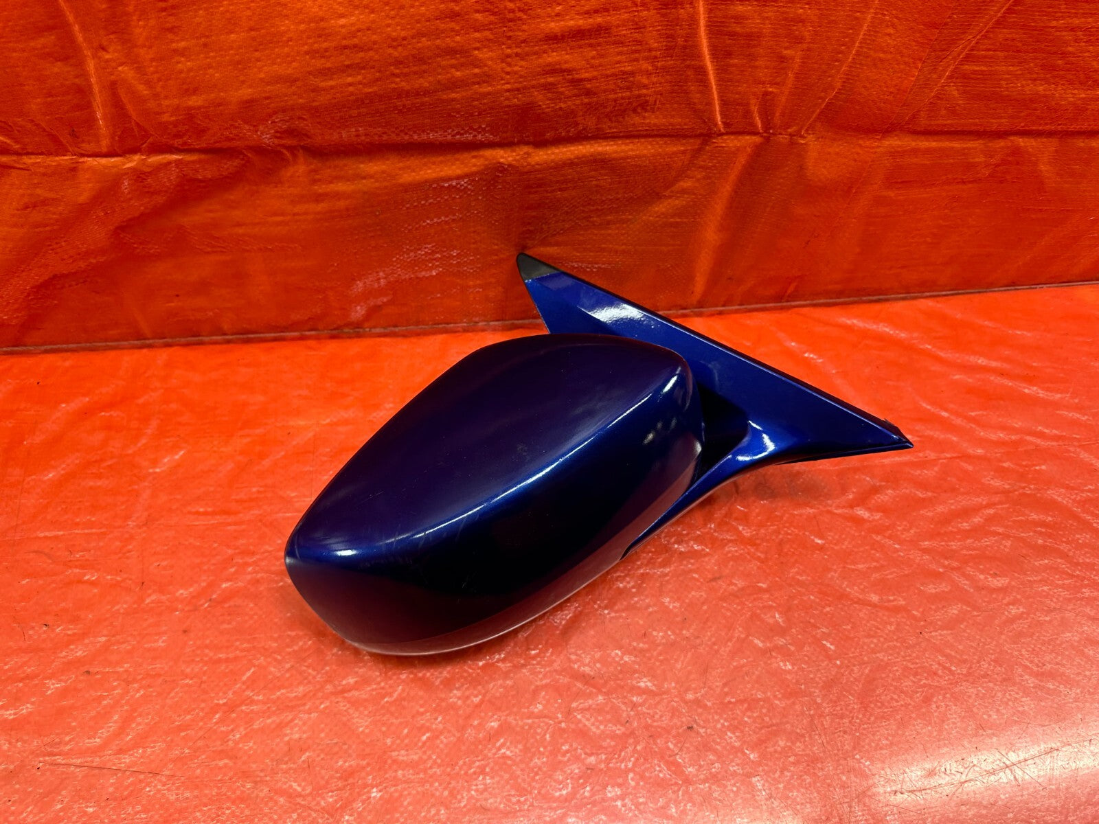08 15 INFINITI G37 & Q60 PASSENGER RIGHT EXTERIOR SIDE VIEW MIRROR BLUE OEM #2078