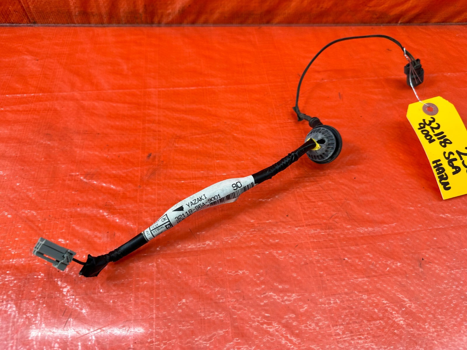 02 05 HONDA CIVIC SI EP3 HATCHBACK HEADLIGHT TURN SIGNAL WIRE HARNESS OEM #230 12