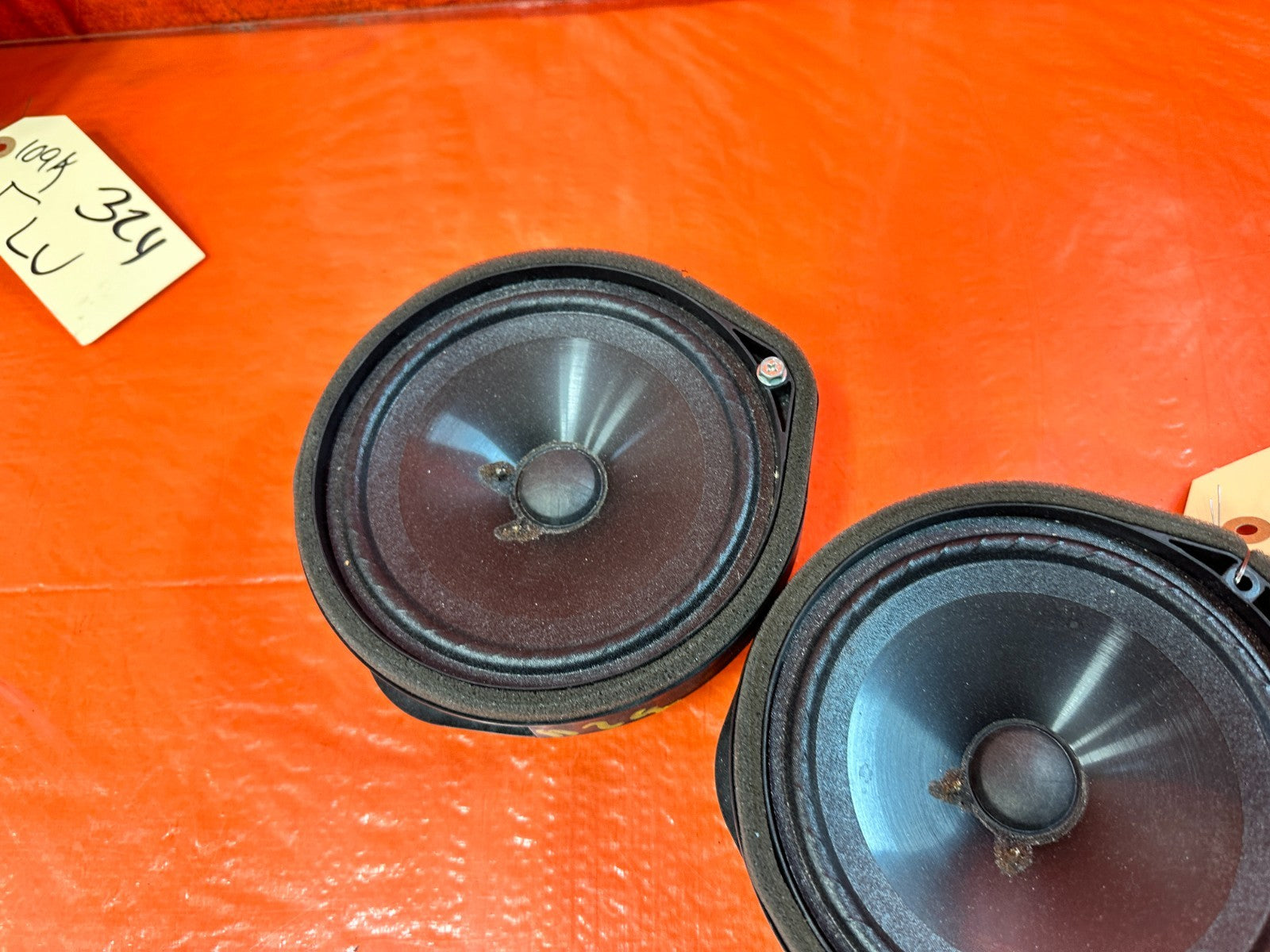 18 22 HONDA ACCORD   REAR SPEAKERS   LEFT AND RIGHT DRIVER PASSENGER   OEM #3247