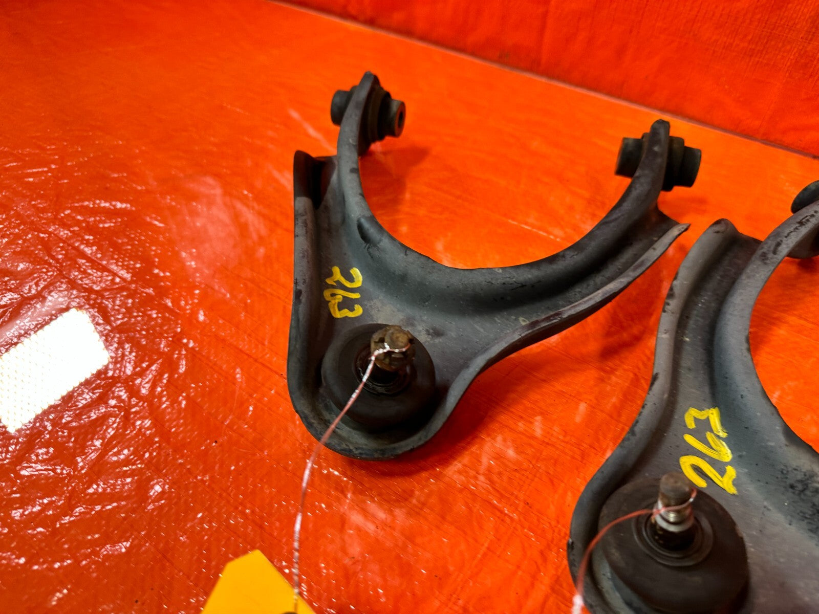 97 01 HONDA PRELUDE   LEFT AND RIGHT FRONT UPPER CONTROL ARMS ARM   OEM #26310
