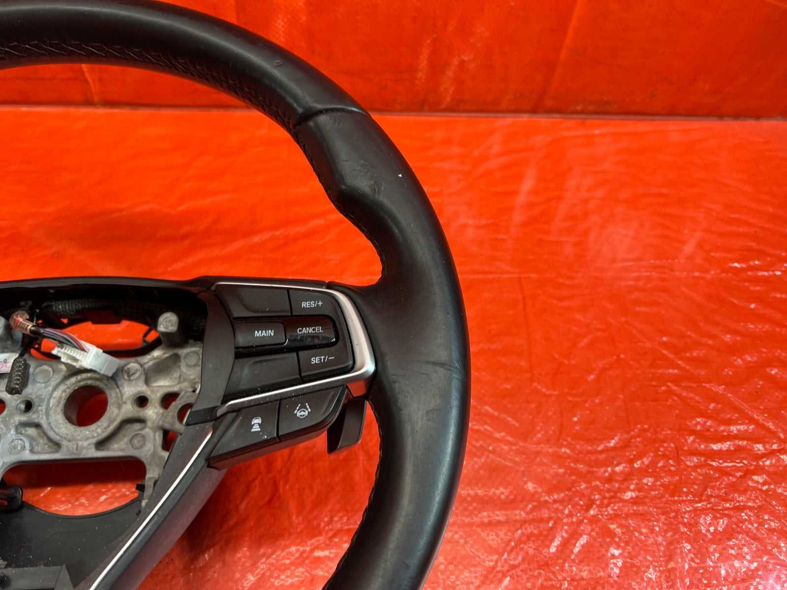 18 21 HONDA ACCORD EX L & SPORT   BLACK LEATHER STEERING WHEEL W/ PADDLE SHIFTER6