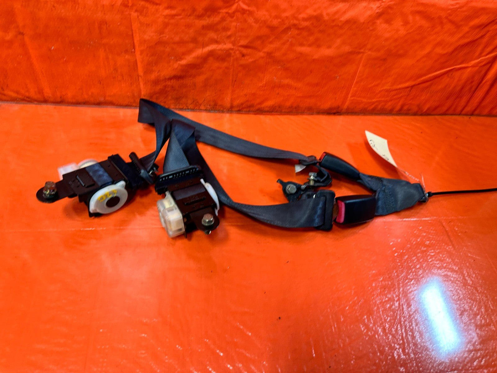 97 01 HONDA PRELUDE   REAR SEAT BELT SET   LEFT & RIGHT SEAT BELTS   OEM #32314