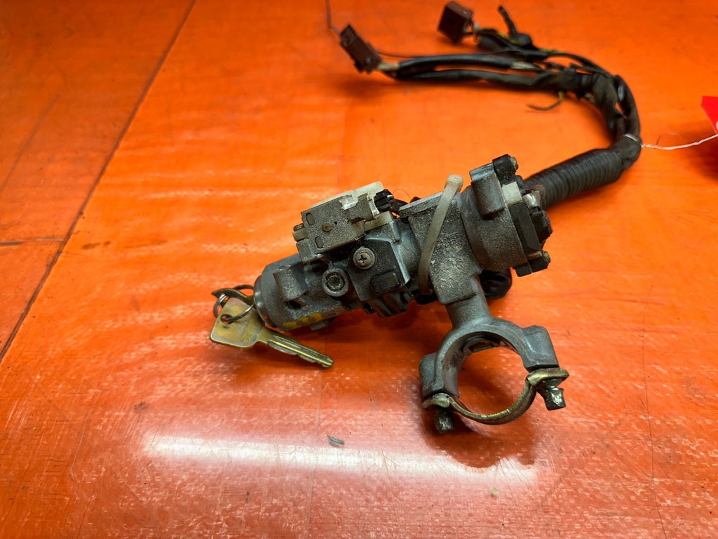 92 95 HONDA CIVIC EX 1.6L   5 SPEED MANUAL IGNITION SWITCH W/ KEY   OEM #3339