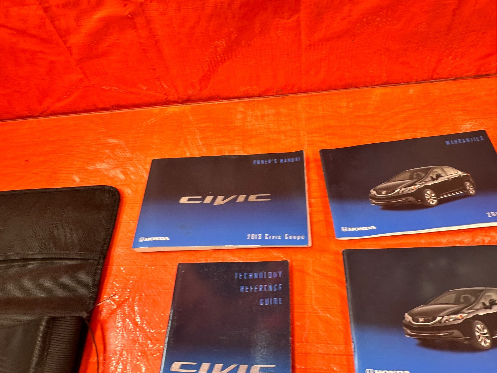 2013 13 HONDA CIVIC SI 2D COUPE   OWNERS MANUAL BOOKLET   OEM #2697