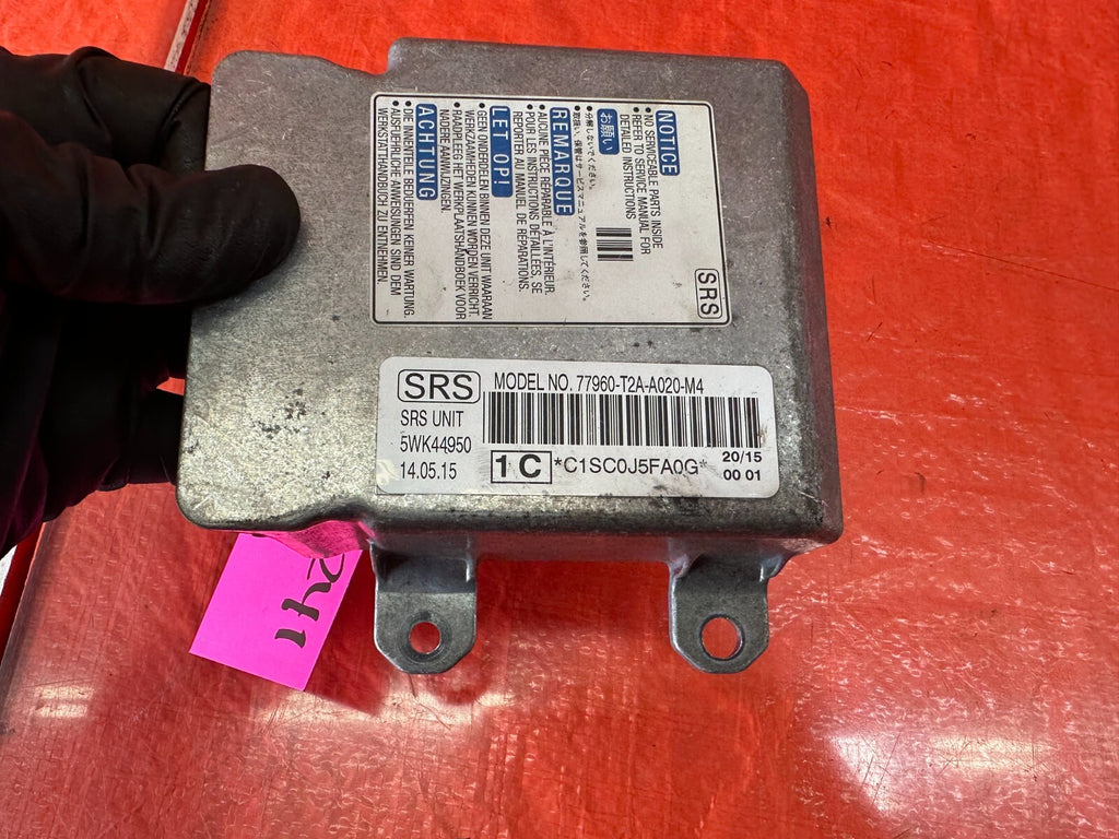 13 15 HONDA ACCORD SEDAN EXL & TOURING   CONTROL MODULE UNIT   77960 T2A A022