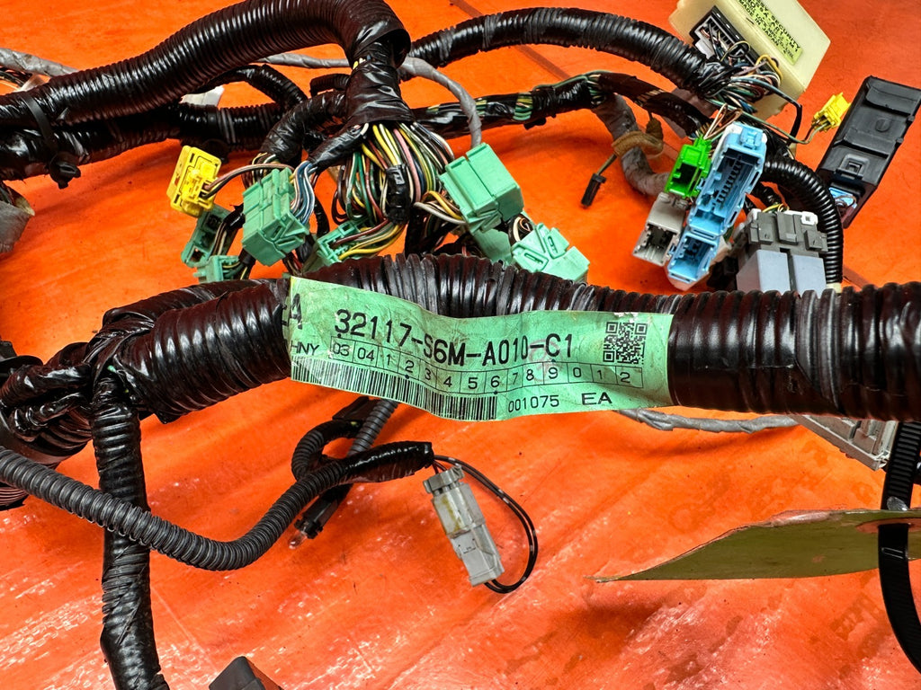 02 04 ACURA RSX MANUAL TRANSMISSION DASHBOARD WIRE HARNESS OEM #31512