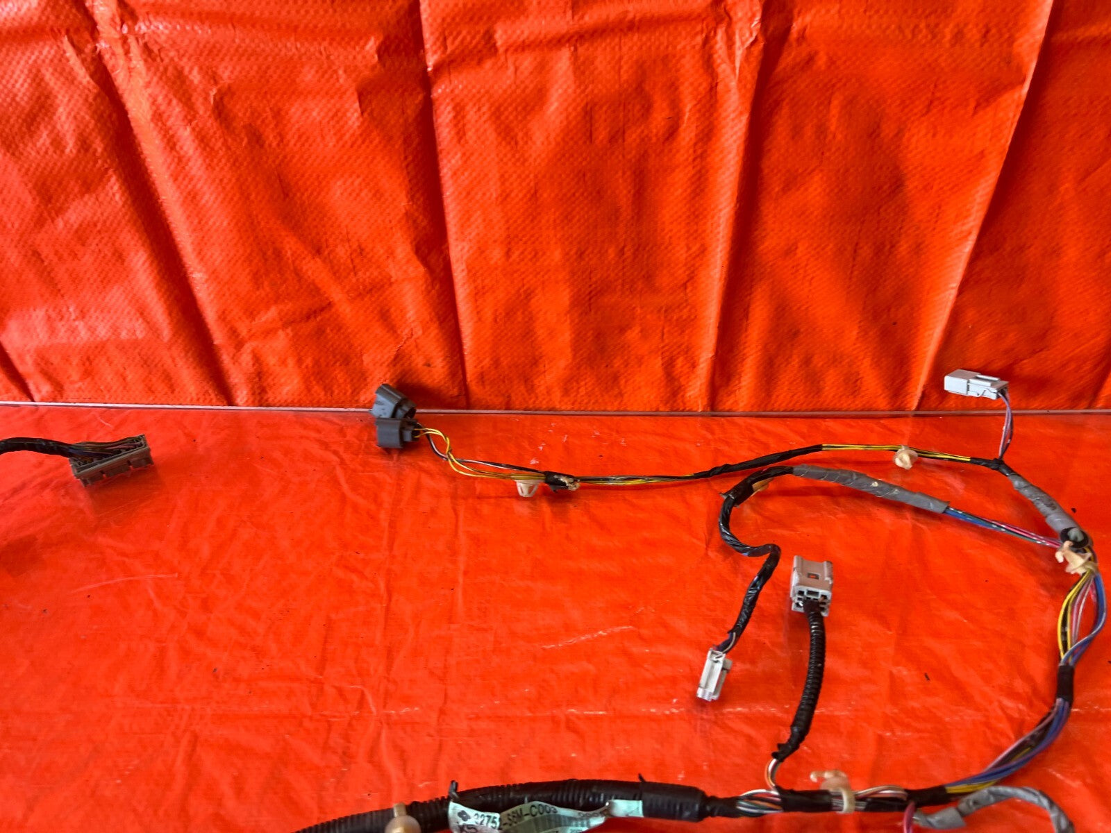02 06 ACURA RSX   PASSENGER RIGHT FRONT DOOR WIRING HARNESS WIRE LOOM OEM #1229