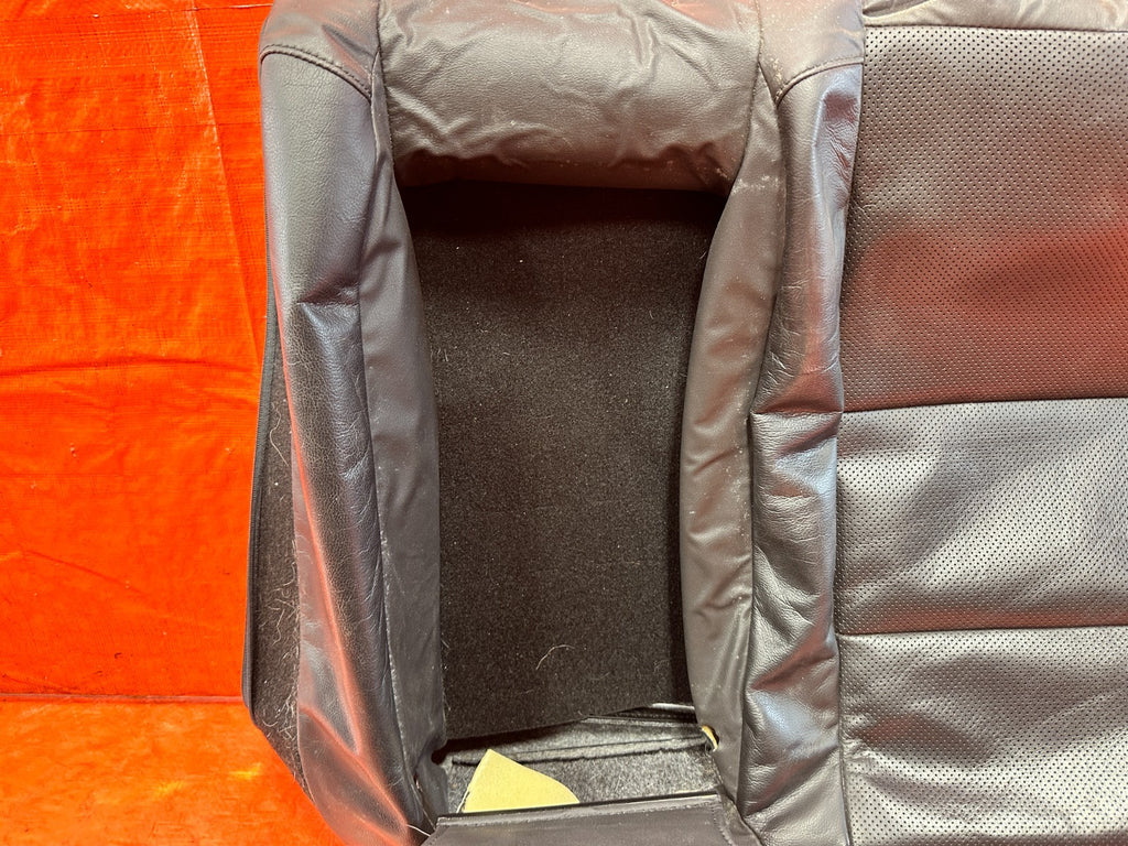 09 10 ACURA TSX   DRIVER LEFT REAR UPPER SEAT SKIN WRAP BLACK OEM 3057