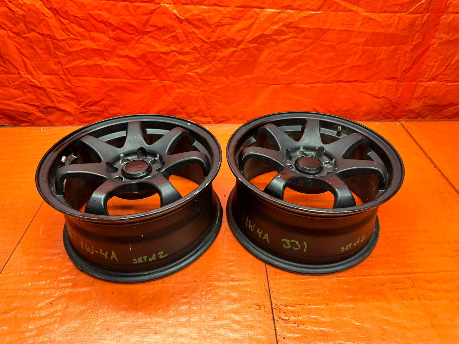 XXR 522 ALLOY WHEELS RIMS 15X7 +40 OFFSET 4X100 4X100 SET OF 2 TWO 1+1=20