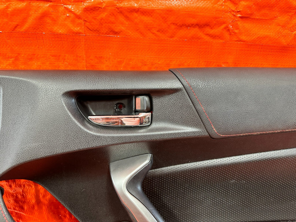 14 16 SCION FRS   PASSENGER RIGHT FRONT DOOR PANEL CARD INSERT LINING   OEM #2933