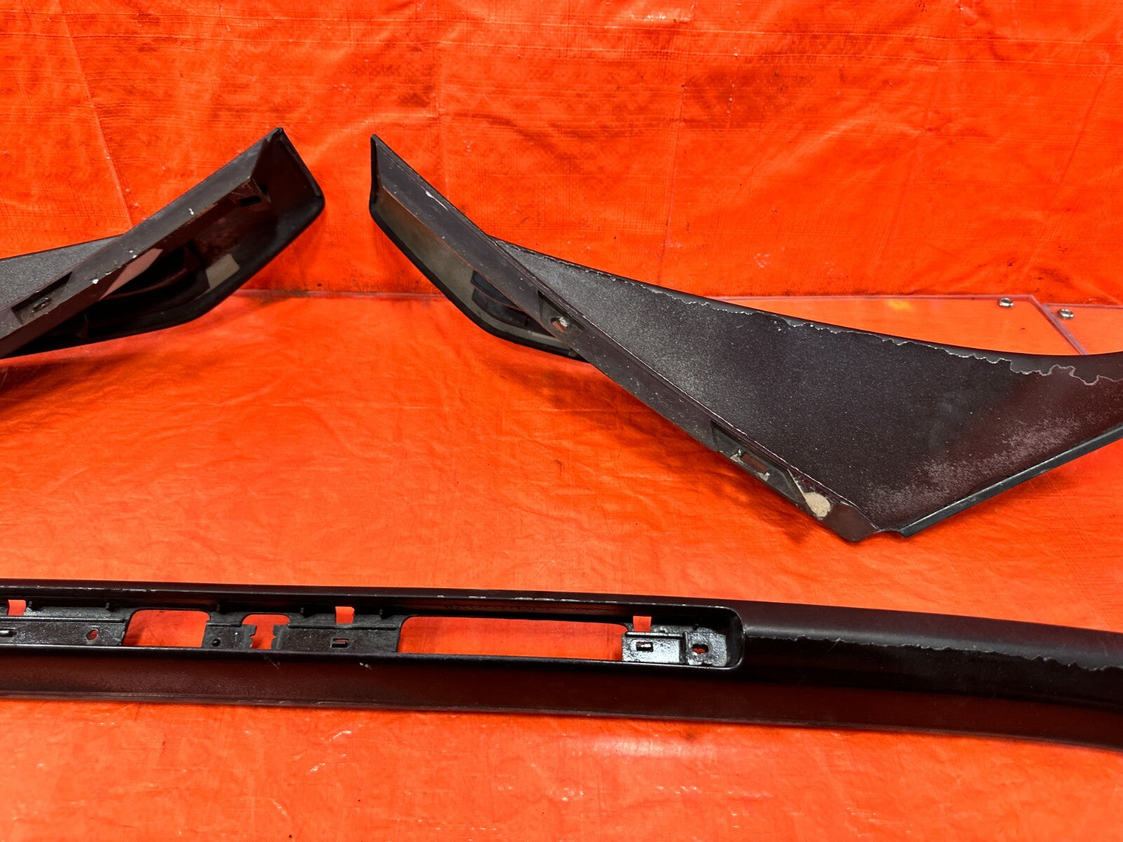 93 97 HONDA DEL SOL REAR TARGA TOP PILLAR MOLDING TRIM LEFT RIGHT CENTER OEM 2942
