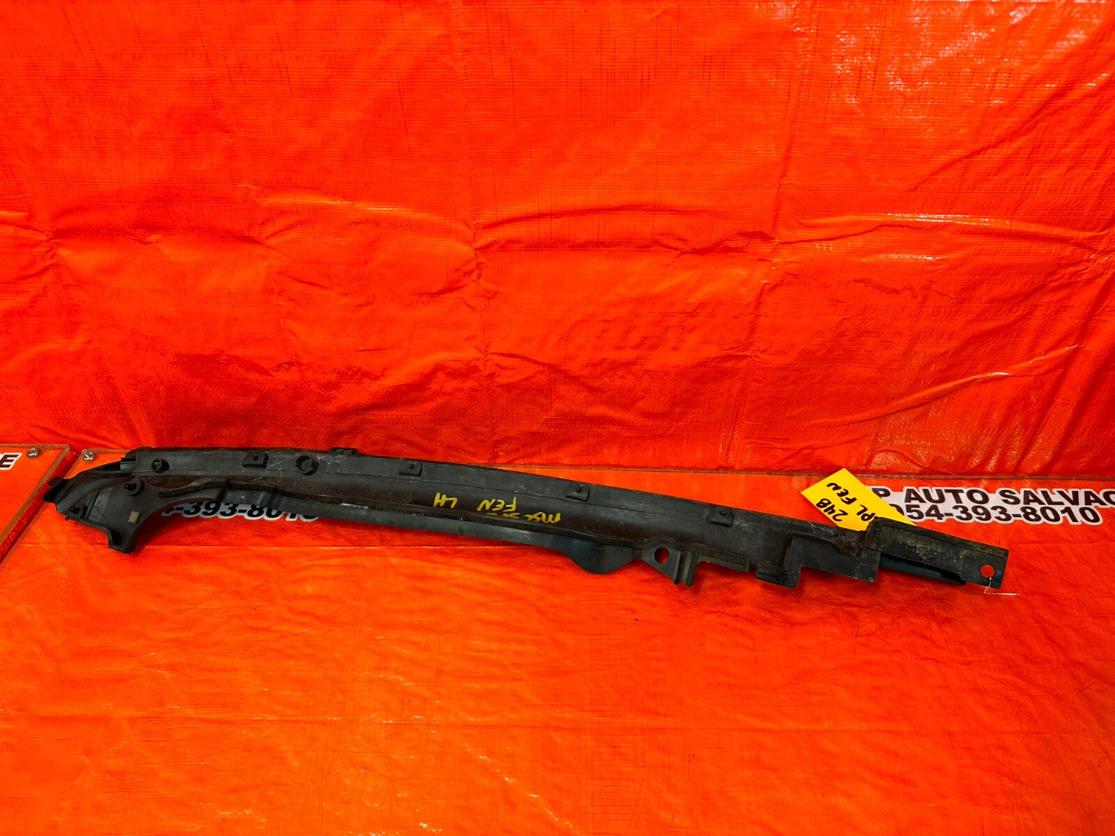 08 15 INFINITI G37 & Q60 COUPE DRIVER LEFT FRONT   FENDER SEAL TRIM GASKET #2485