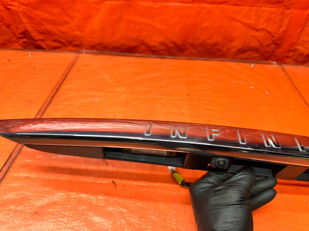 14-24 INFINITI Q50 4D REAR TRUNK LID MOLDING TRIM BACK UP REAR VIEW CAMERA #Q509