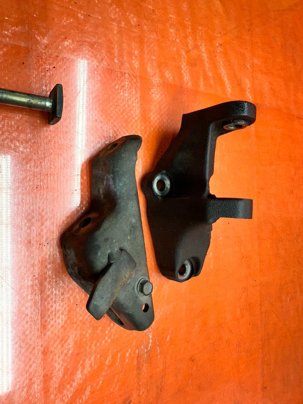 1994 2001 ACURA INTEGRA B18B1 ALTERNATOR MOUNT BRACKETS W/ BOLTS #3318