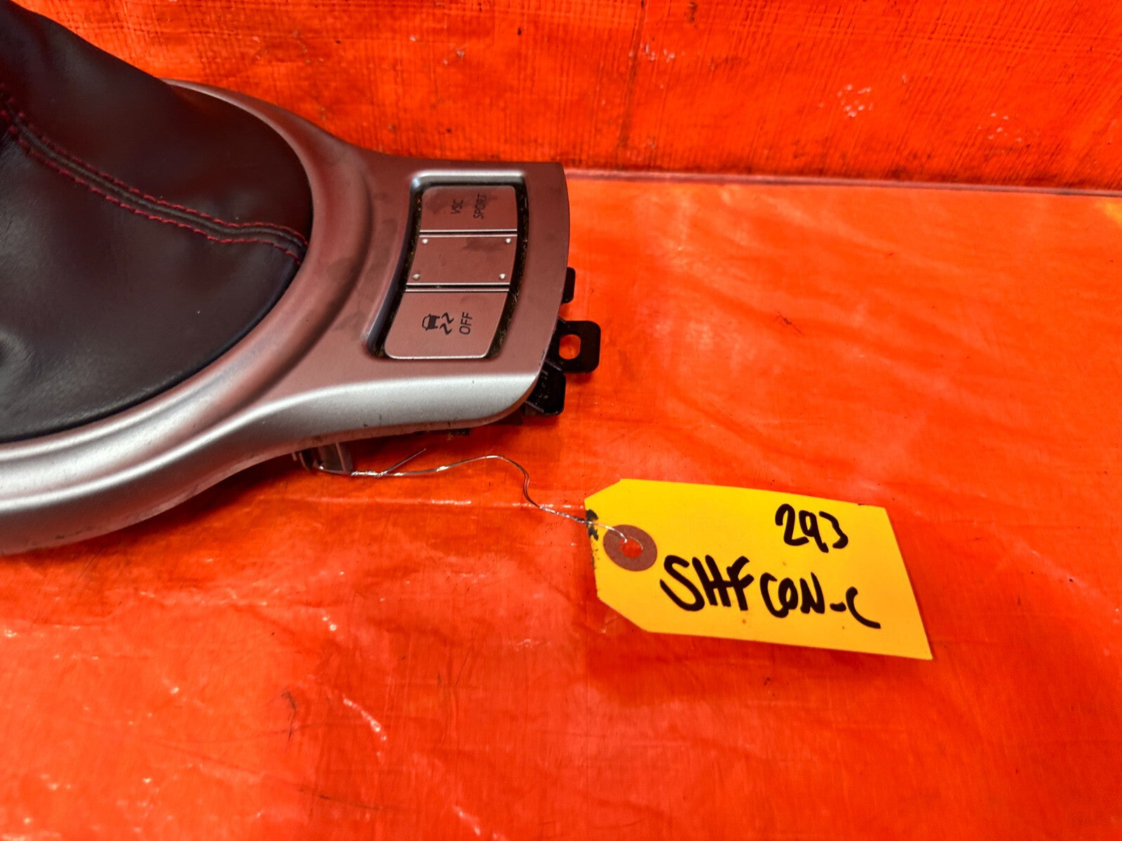 13 16 SCION FRS   6 SPEED MANUAL SHIFTER CENTER CONSOLE TRIM BEZEL   OEM 2931