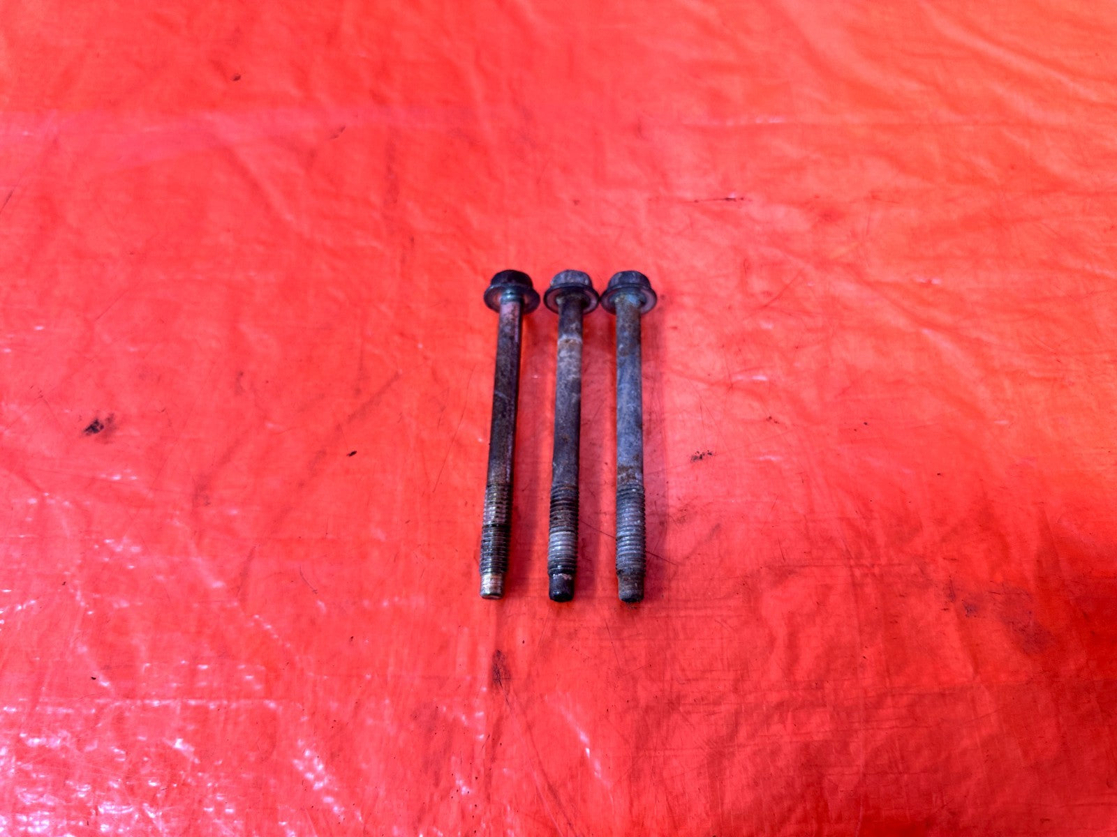 14 15 INFINITI Q50 3.7L   AC COMPRESSOR BOLTS   OEM #3131