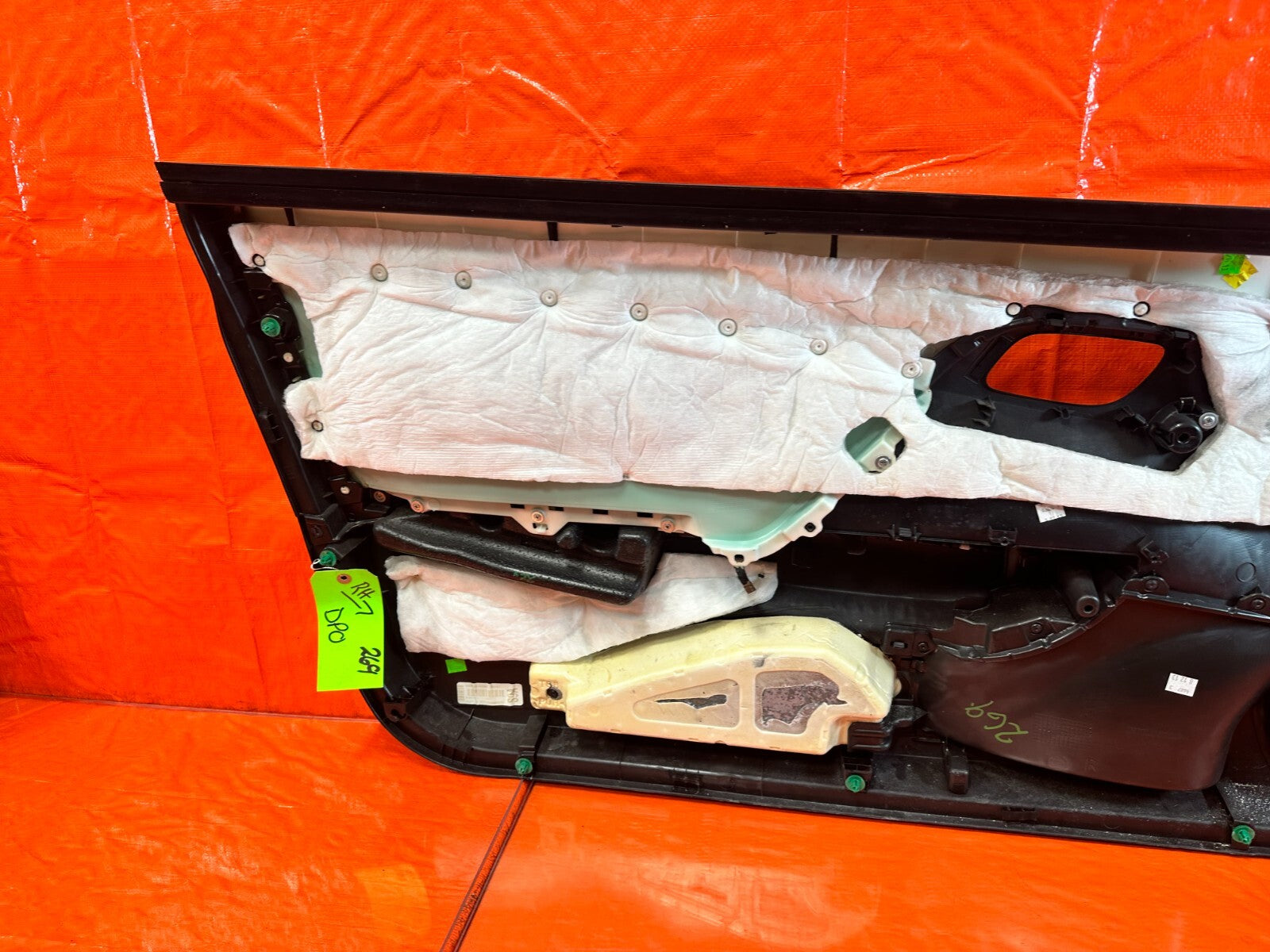 2013 13 HONDA CIVIC SI 2D COUPE   PASSENGER RIGHT DOOR PANEL DOOR CARD OEM #26912
