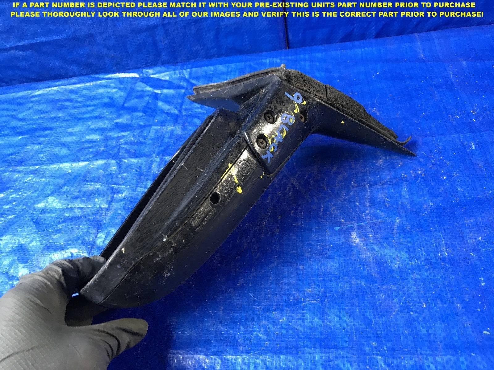 OEM 1994 1995 1996 1997 HONDA ACCORD DRIVER LEFT SIDE VIEW MIRROR E8011263   #124