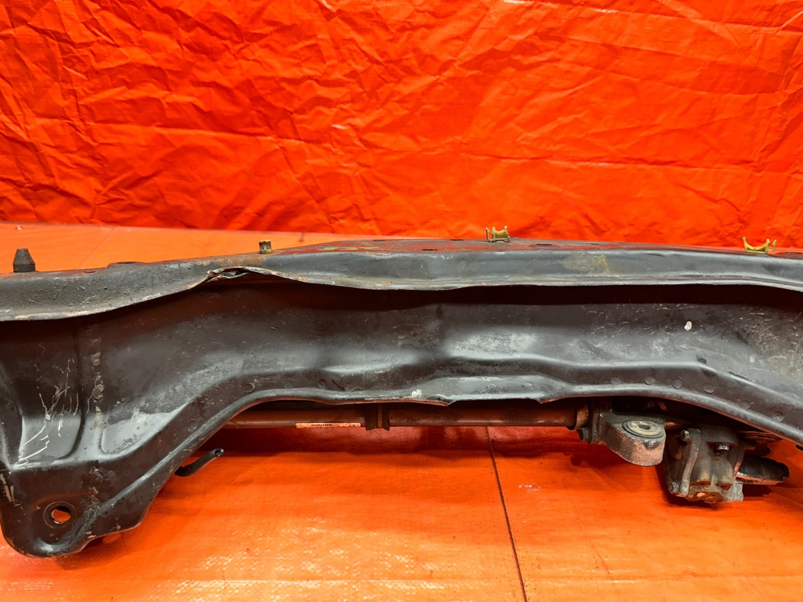 92 96 HONDA PRELUDE FRONT SUBFRAME REAR HALF W/ STEERING RACK  AS WELL OEM #3326