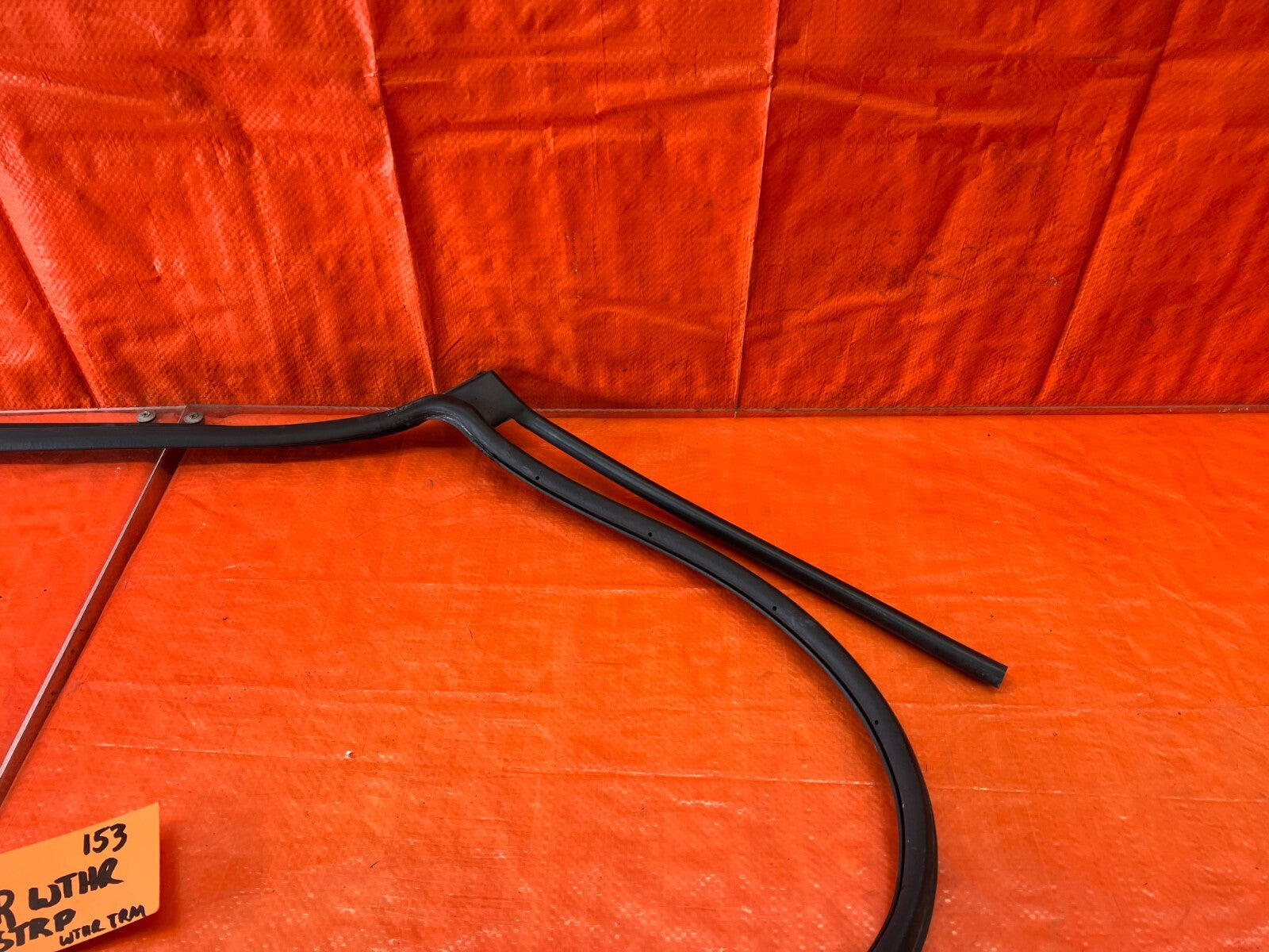 13 18 ACURA RDX   DRIVER LEFT REAR DOOR   WEATHER STRIP TRIM SEAL GASKET OEM 1534