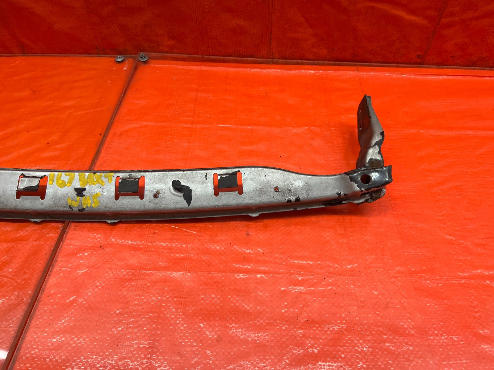01 02 HONDA ACCORD SEDAN   FRONT UPPER BUMPER BRACKET BEAM   OEM FACTORY #1676