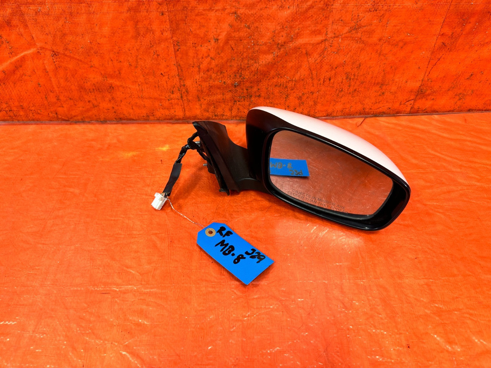 2009 2015 INFINITI Q60 G37 CONVERTIBLE RIGHT POWER MIRROR HEAT FOLD OEM 3291