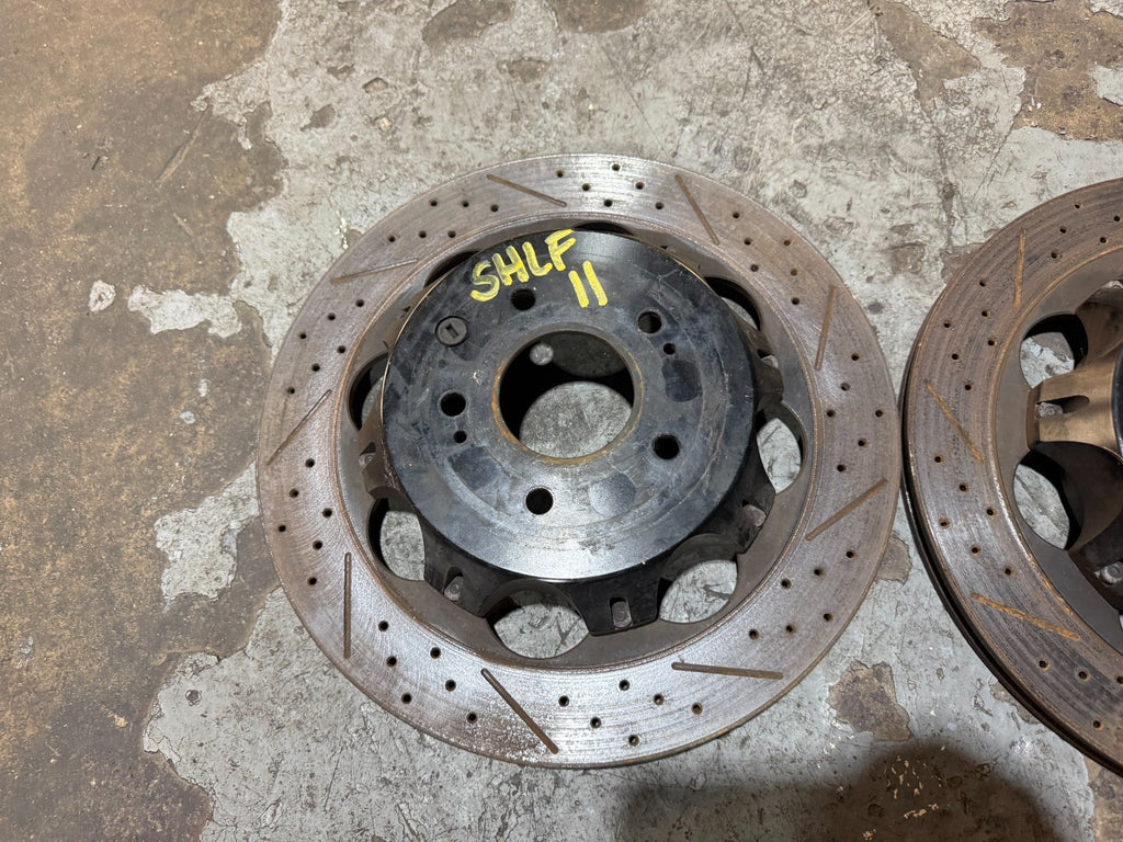 08 15 INFINITI G37 Q60   Z1 MOTOR SPORTS BRAND   2 PIECE ROTORS   REAR FITMENT4