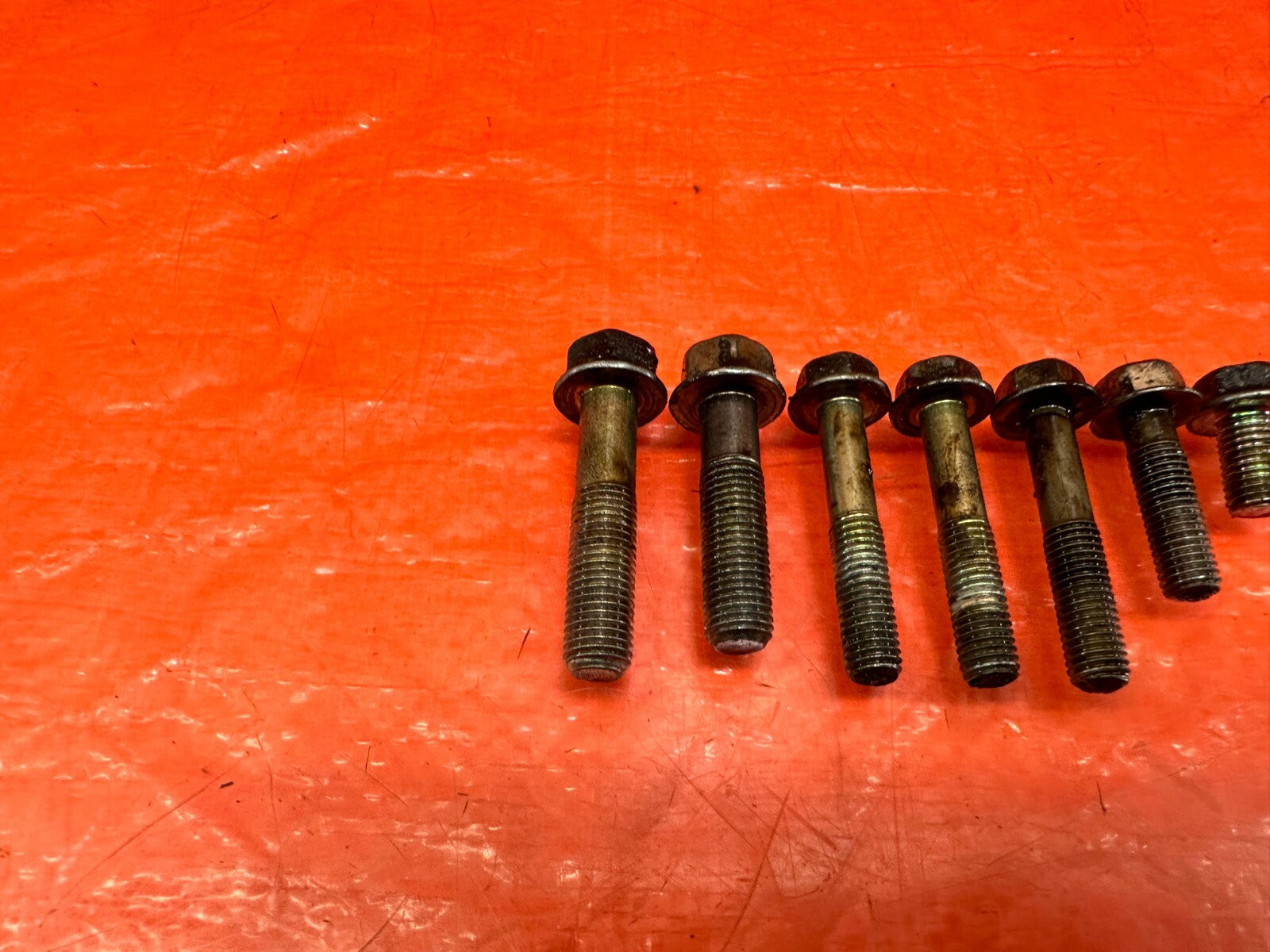 93 97 HONDA DEL SOL   D16Z6   ENGINE STIFFENER BRACKET BOLTS HARDWARE OEM #2272