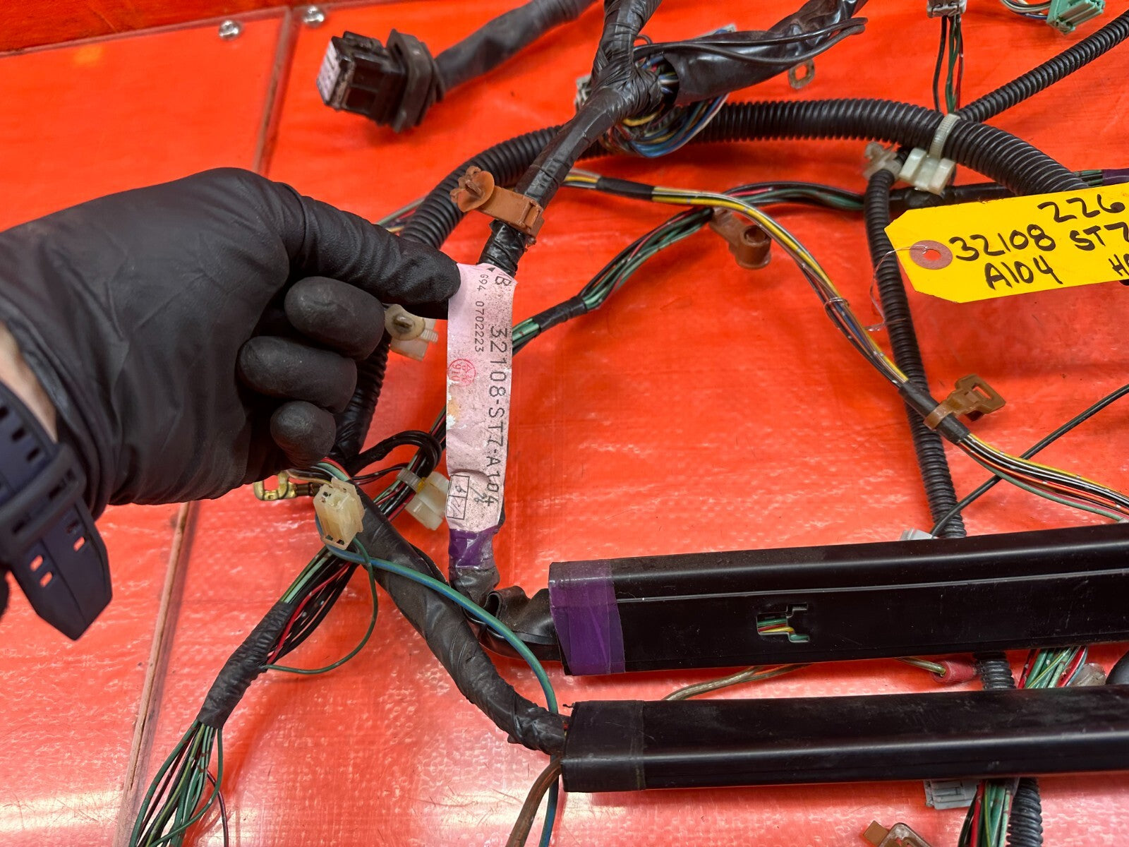 94 95 ACURA INTEGRA GSR 2D   REAR / TAIL LIGHT LAMP WIRING HARNESS WIRE LOOM 2264