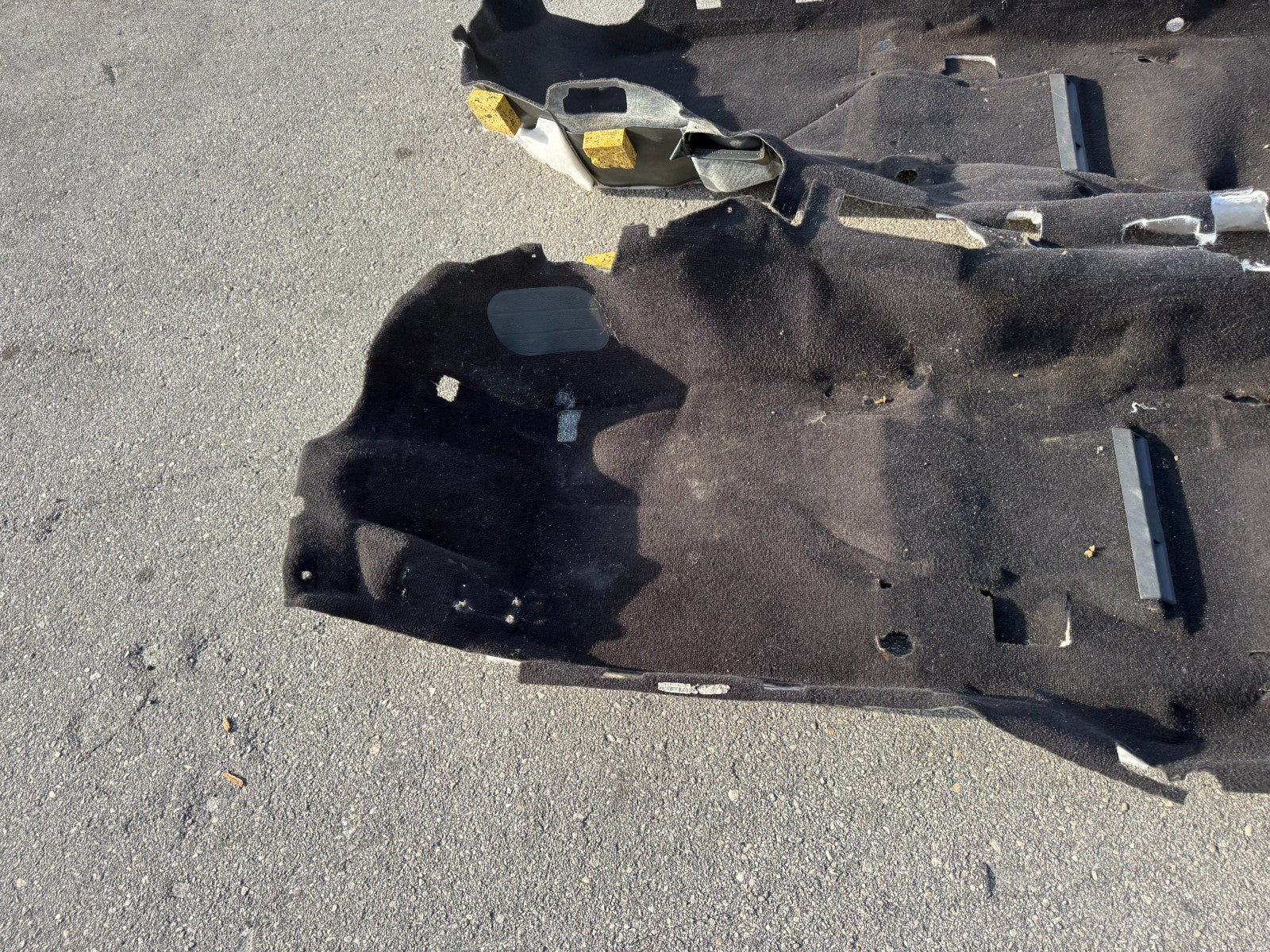 09 15 INFINITI G37 Q60 CONVERTIBLE INTERIOR FLOOR MAT FLOORING CARPET #3293