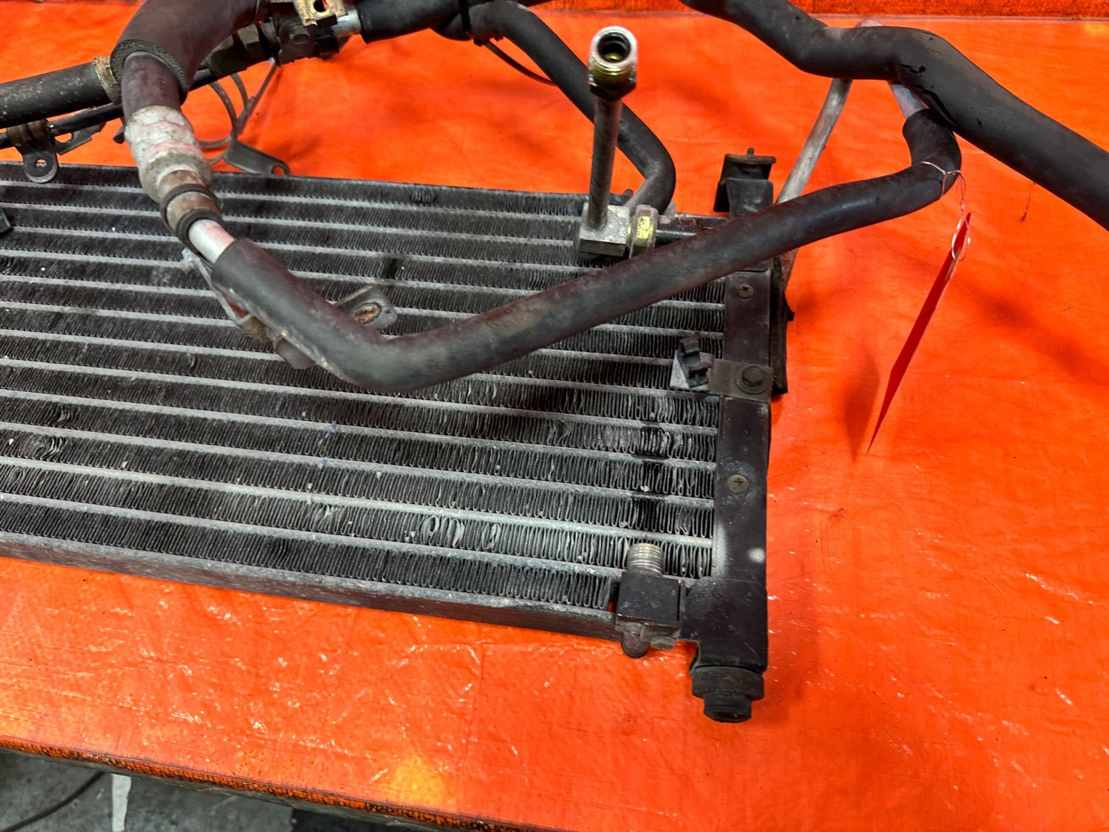 90 91 HONDA CIVIC HATCH    AC LINES W/ AC CONDENSER HOSES PIPES OEM FACTORY 3258