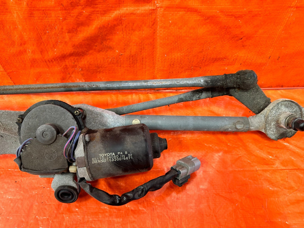 02 10 LEXUS SC430   WINDSHIELD WIPER MOTOR W/ LINKAGE   OEM FACTORY #2886