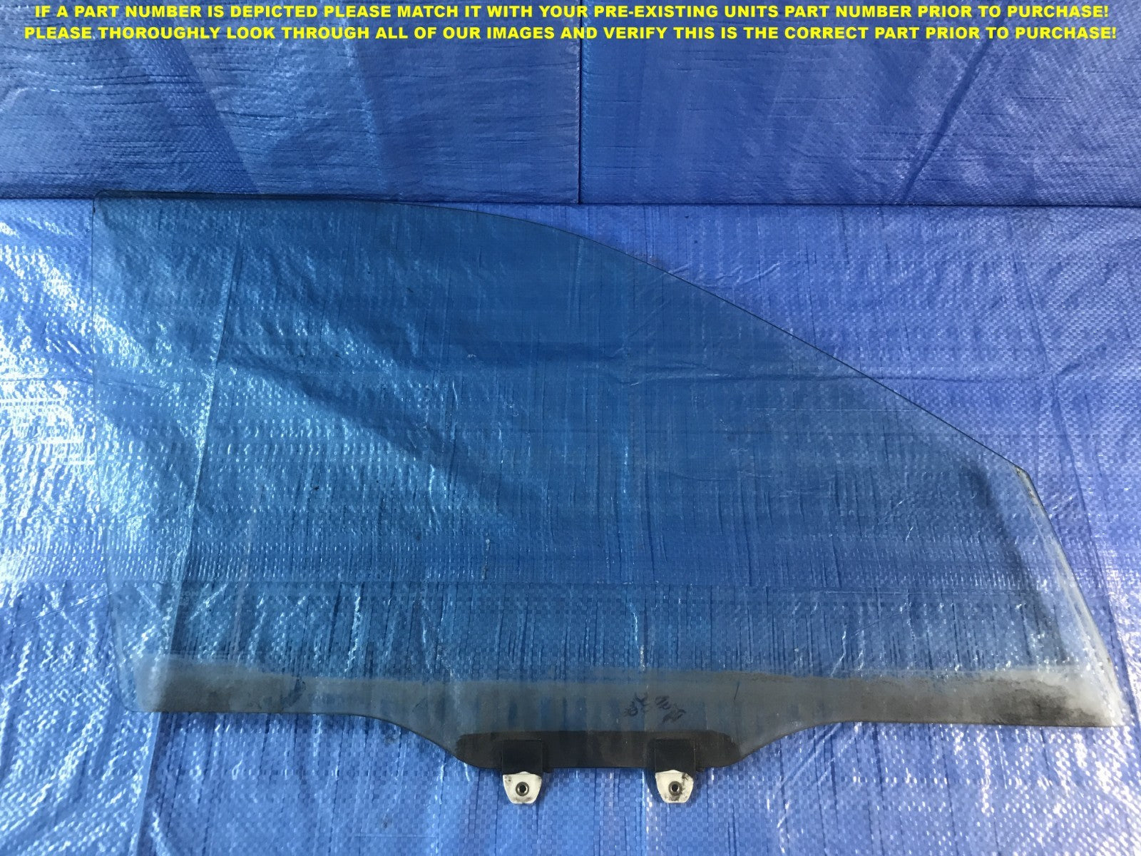 OEM 1999   2000 HONDA CIVIC SEDAN 4D PASSENGER RIGHT FRONT WINDOW GLASS0