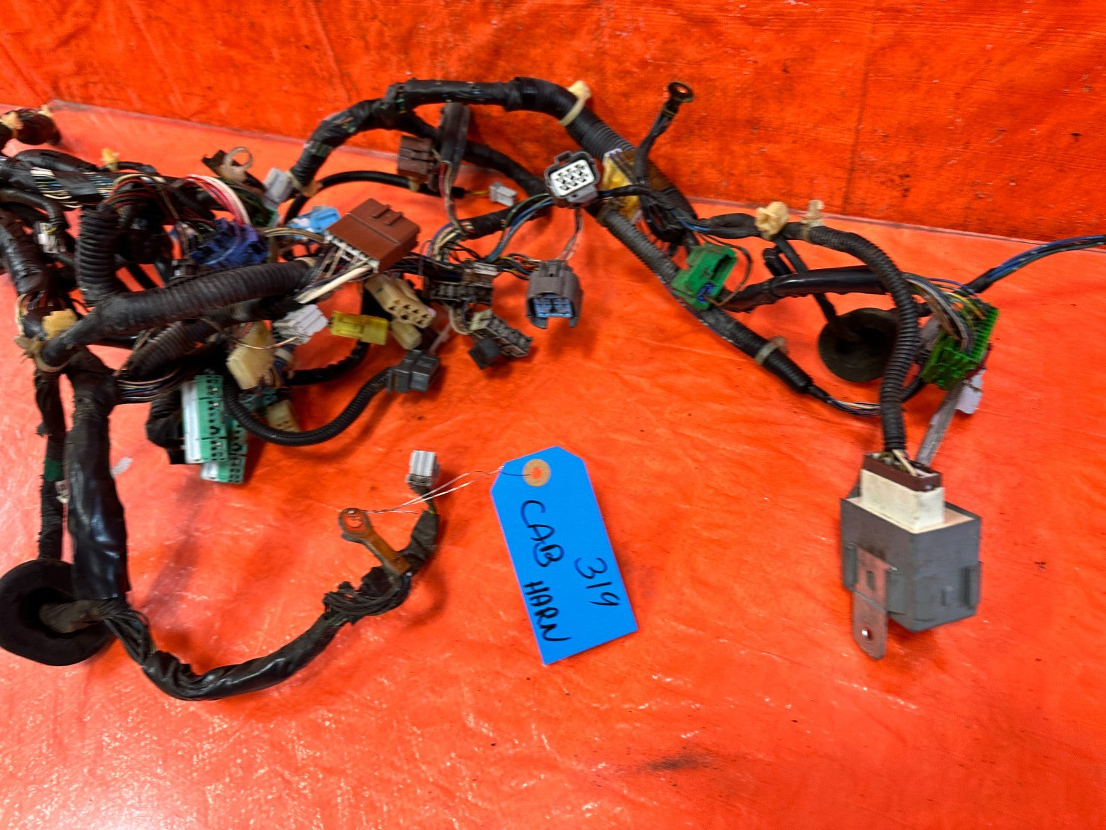 1998 98 HONDA CIVIC DX HATCHBACK INTERIOR FIREWALL CABIN WIRING WIRE HARNESS 3194