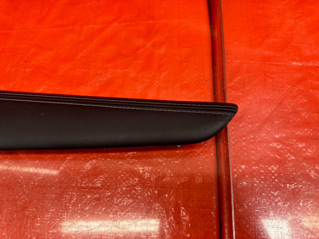 14 17 INFINITI Q50   SHIFTER CONSOLE TRIM LEFT LOWER COVER KNEE PAD   OEM #1854