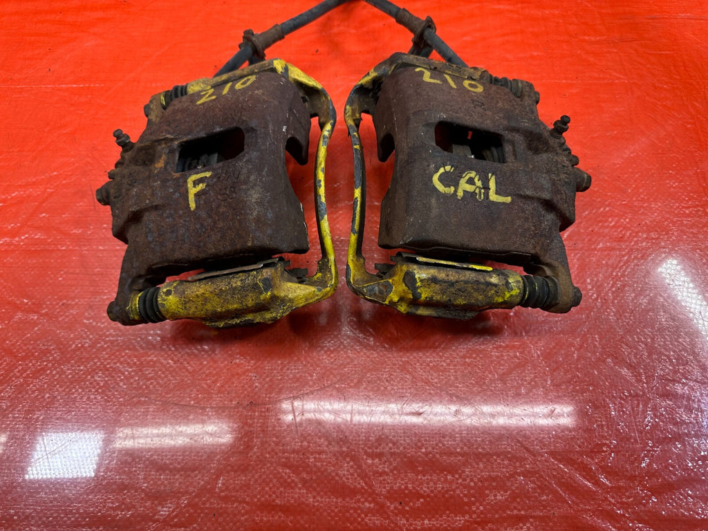 97 01 HONDA PRELUDE   BASE   FRONT BRAKE CALIPERS LEFT & RIGHT   OEM FACTORY 2104