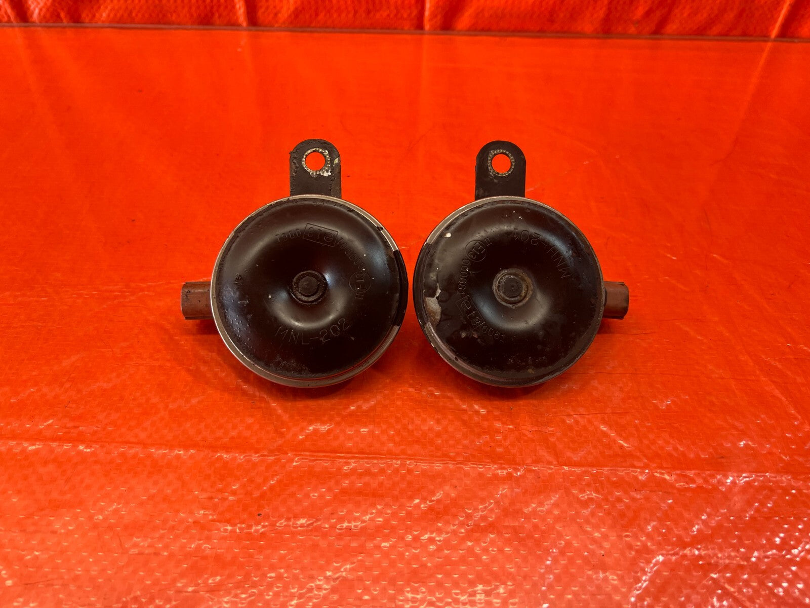 02 04 ACURA RSX   HORN COMBO SET   HORNS HIGH AND LOW   02 04 MODEL   OEM #1493