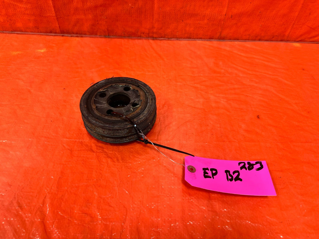 08 14 SUBARU IMPREZA WRX STI   EJ257   CRANKSHAFT CRANK SHAFT HARMONIC BALANCER0
