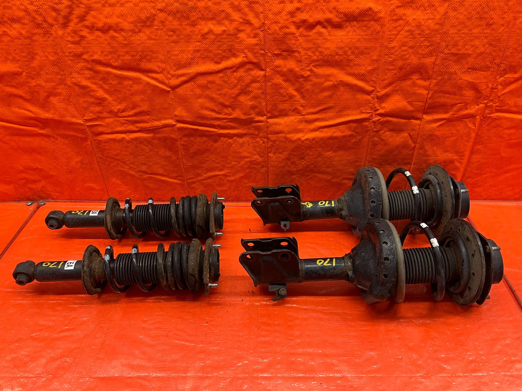 15 17 SUBARU WRX STI   SHOCKS AND SPRINGS FRONT REAR FACTORY   OEM OE #1700