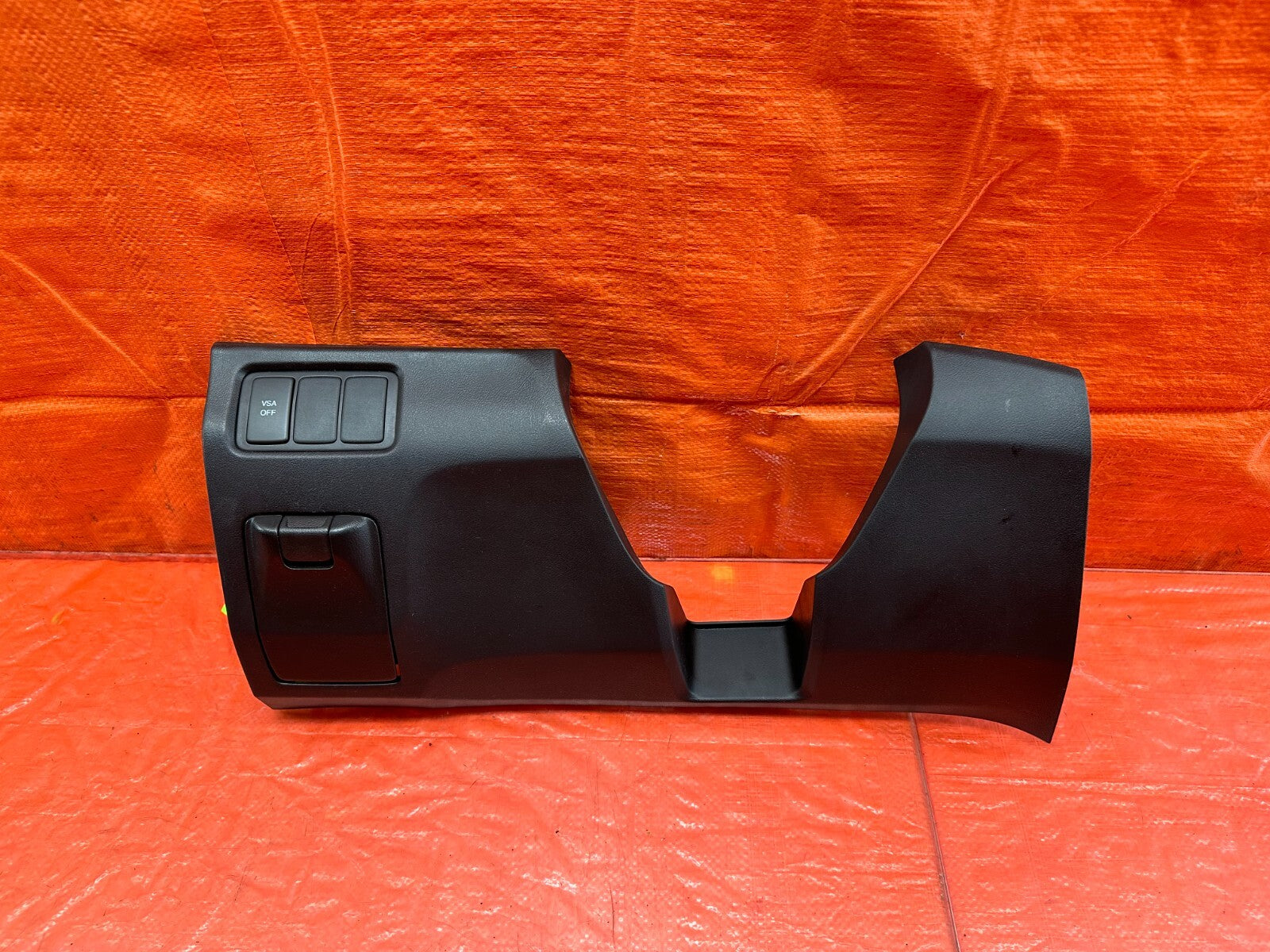 09 14 ACURA TSX   KNEE TRIM UNDER STEERING COLUMN LOWER COVER   BLACK   OEM #2330