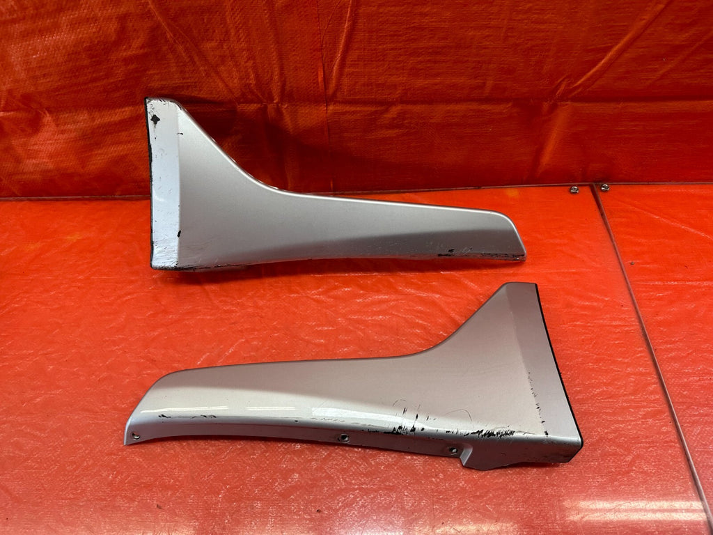 14 16 INFINITI Q50   REAR BUMPER   MUD FLAPS SPLASH GUARDS   LEFT RIGHT OEM #2220