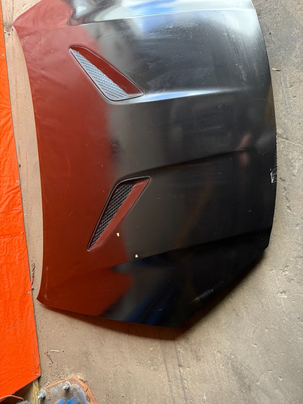 13 16 HYUNDAI GENESIS COUPE   HOOD BONNETT ASSEMBLY W/ ALL SCOOPS & TRIM OEM 3188