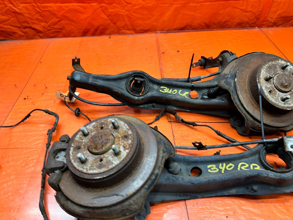 94-01 ACURA INTEGRA REAR DISC BRAKE CONVERSION TRAILING ARMS CALIPERS OEM #3409