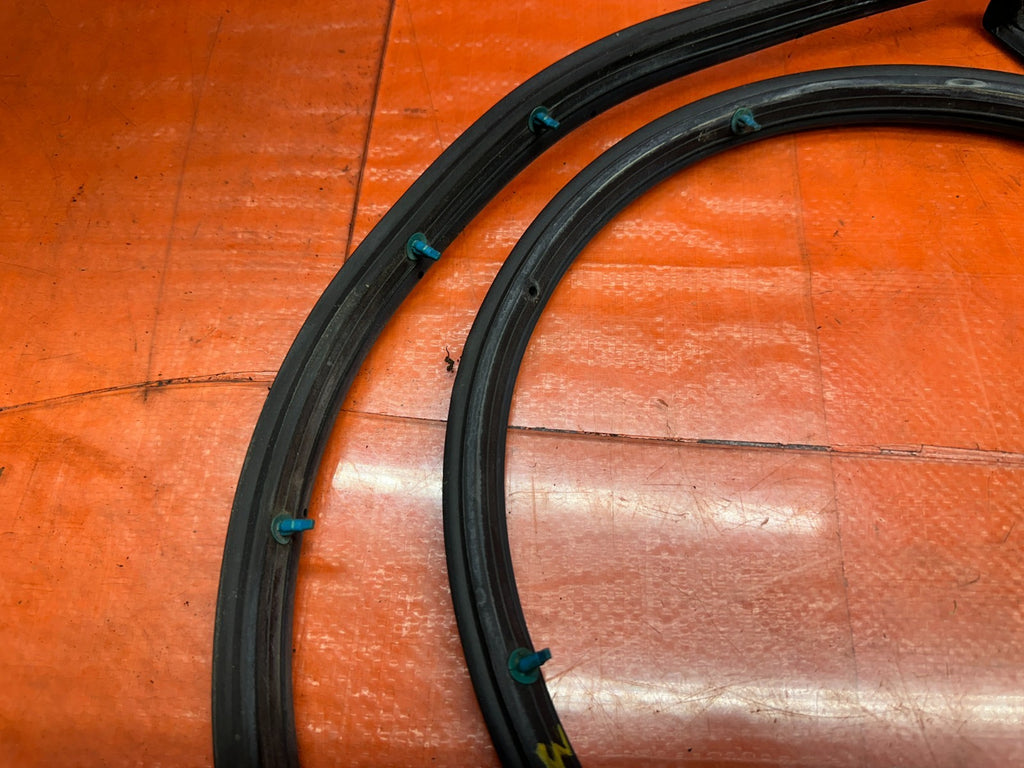 03-08 NISSAN 350Z 2D DRIVER LEFT DOOR BODY WEATHERSTRIP SEAL OEM #34612