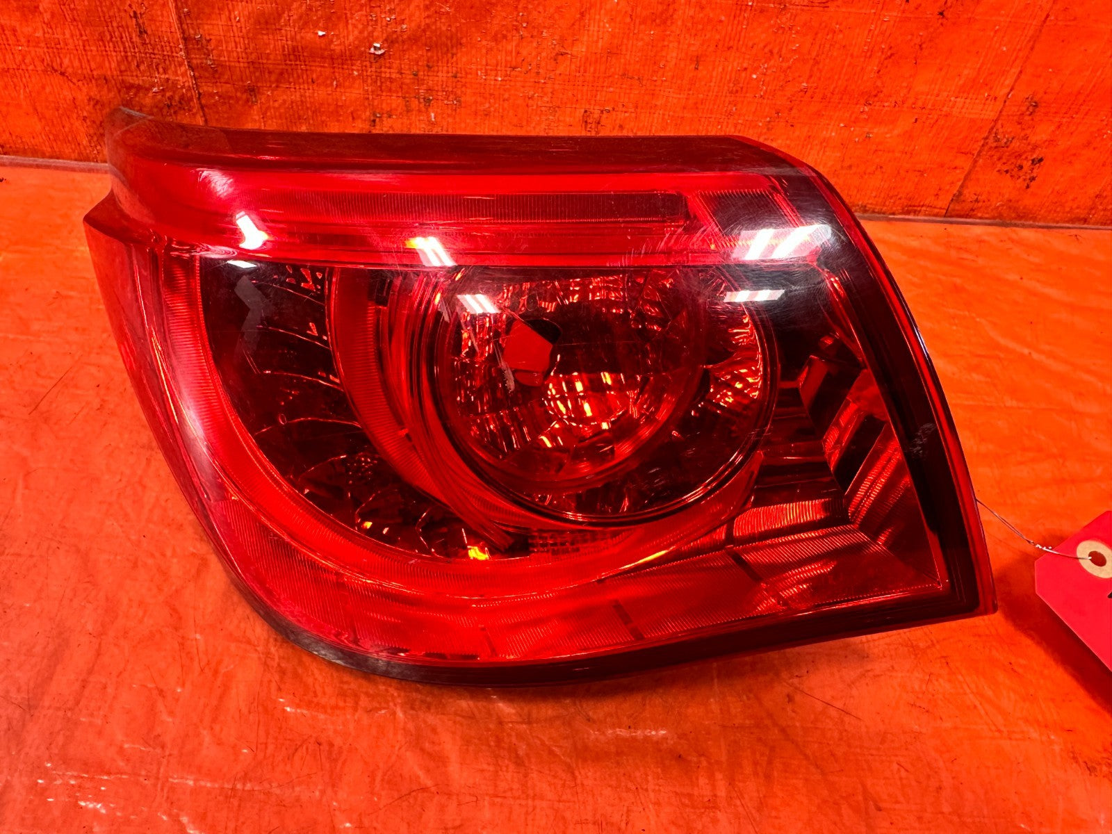 14 17 INFINITI Q50   DRIVER LEFT OUTER LEFT TAIL LIGHT LAMP   OEM FACTORY #3141